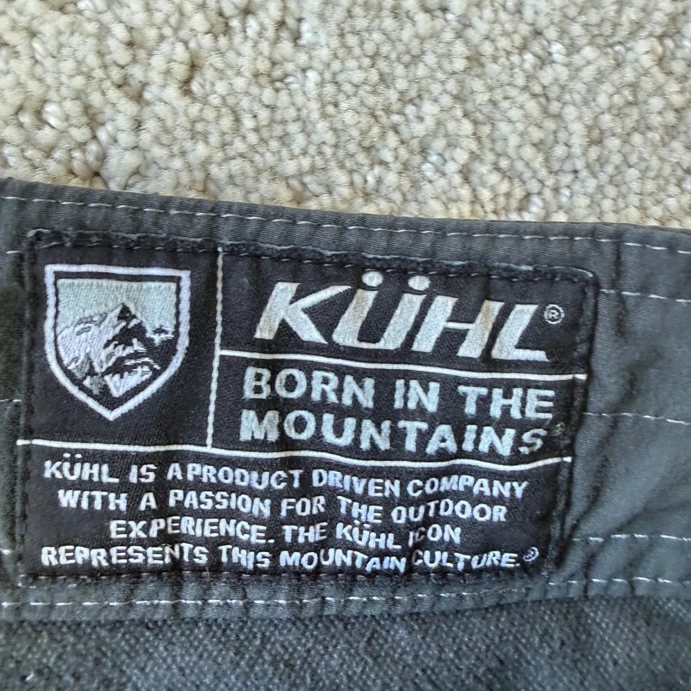 Kuhl Renegade Shorts Mens 30 Dark Grey Stretch Cargo Hiking Technical 12126